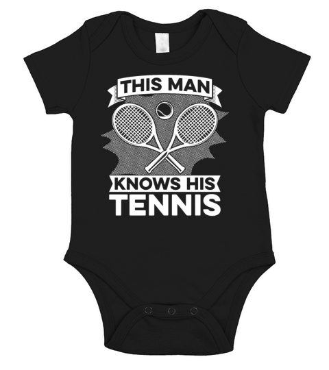 Tennis Player Short Sleeve Baby One-Piece