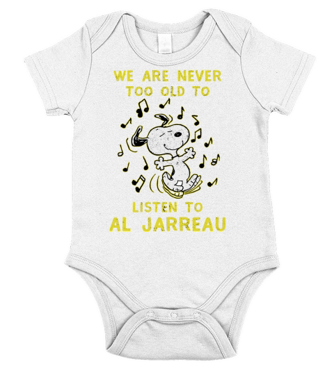 We Are Never Too Old To Listen To Al Jarreau - Ladies Flowy Tank Short Sleeve Baby One-Piece
