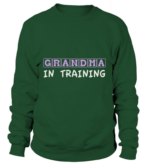 Grandma In Training Tshirt Baby Announcement Tee Sweatshirt Unisex