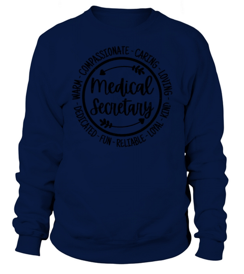 Medical Secretary Vintage Gift Sweatshirt Unisex