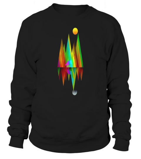 prisma color wolf Sweatshirt Unisex