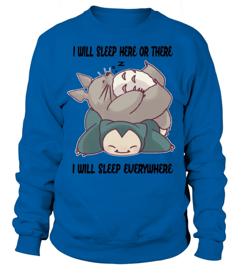 Sleeping Totoro Snorlax Women T-Shirt2 Sweatshirt Unisex