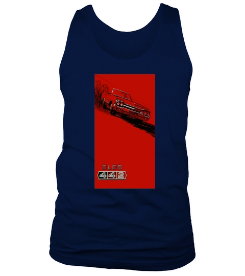 1964 Oldsmobile 442 vintage ad reproduction Tank Top Unisex