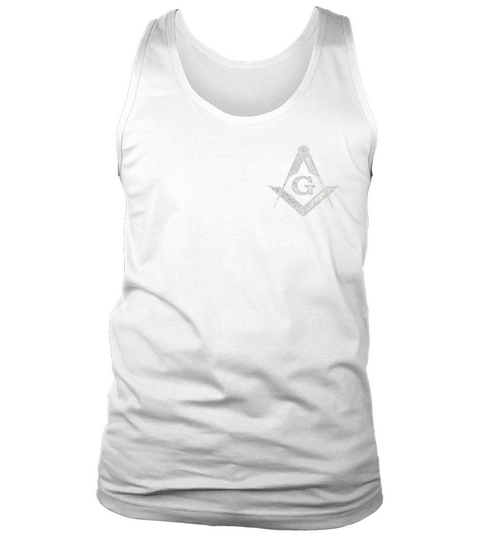 Masonic Square and Compass - Freemason Heartbeat Tank Top Unisex