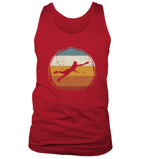 Retro vintage Ultimate Frisbee Tank Top Unisex