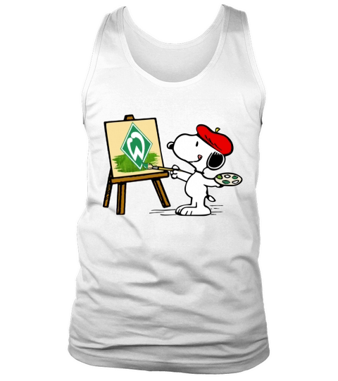 Snoopy drawing Werder Bremen Tank Top Unisex