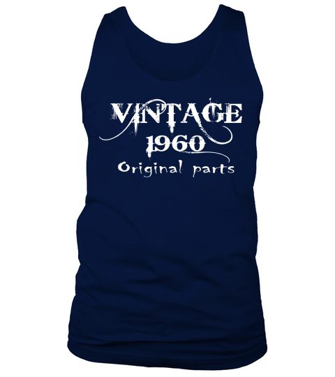 vintage 1960 Original Parts Tank Top Unisex