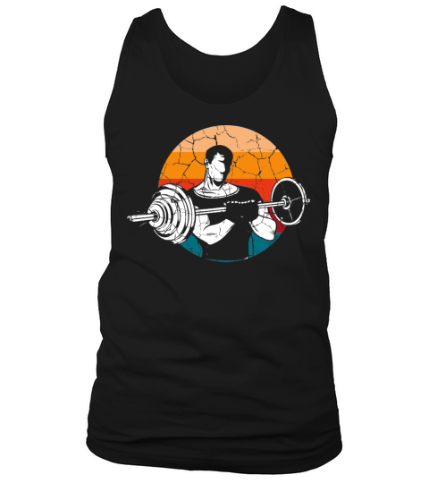 Vintage Body Builder Strong Person Gift Tank Top Unisex