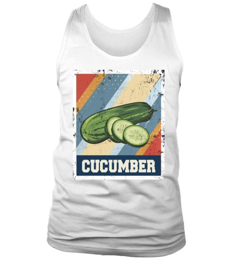 vintage style Cucumber Tank Top Unisex