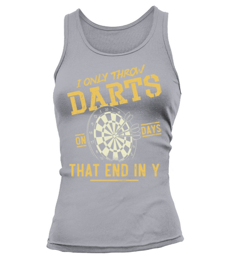 Darts Board Vintage I Only Throw Tank top Woman