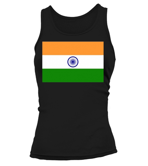 Flag of India Cool Indian Flag T-Shirt Tank top Woman