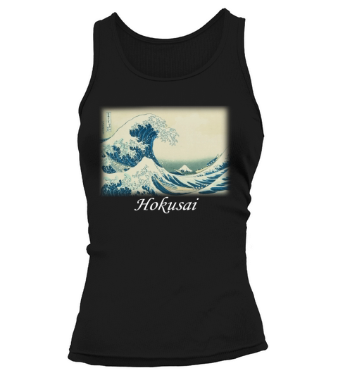 Hokusai  Under the Wave off Kanagawa Tank top Woman