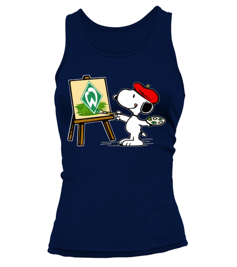 Snoopy drawing Werder Bremen Tank top Woman