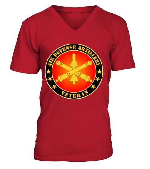 Air Defense Artillery Veteran T-Shirt V-Neck T-shirt