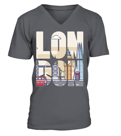 London V-Neck T-shirt