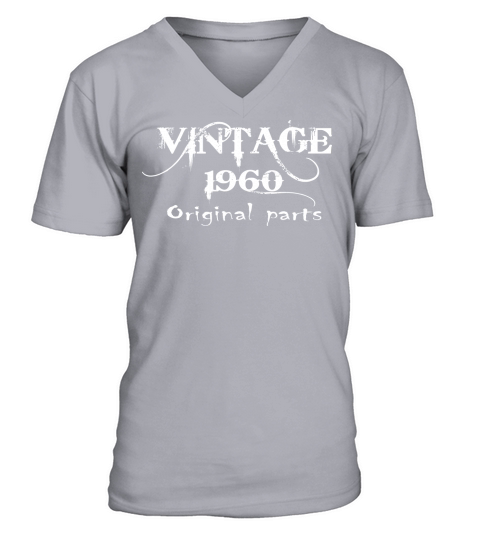 vintage 1960 Original Parts V-Neck T-shirt