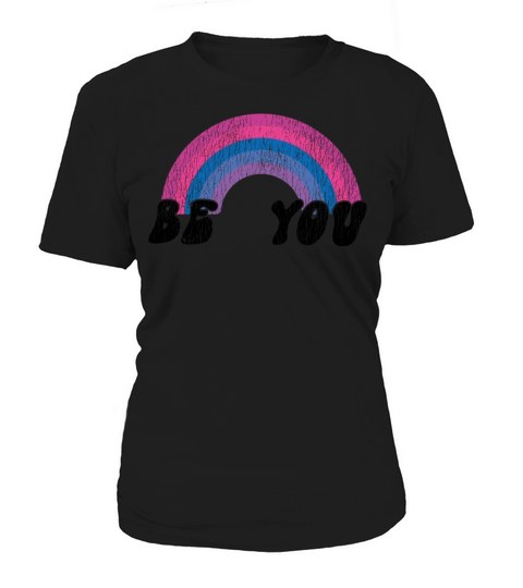 Bisexual Bi Pride Flag Rainbow Be Women's T-Shirt