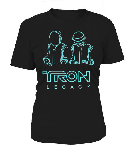 Daft Punk Tron Legacy Neon Women's T-Shirt