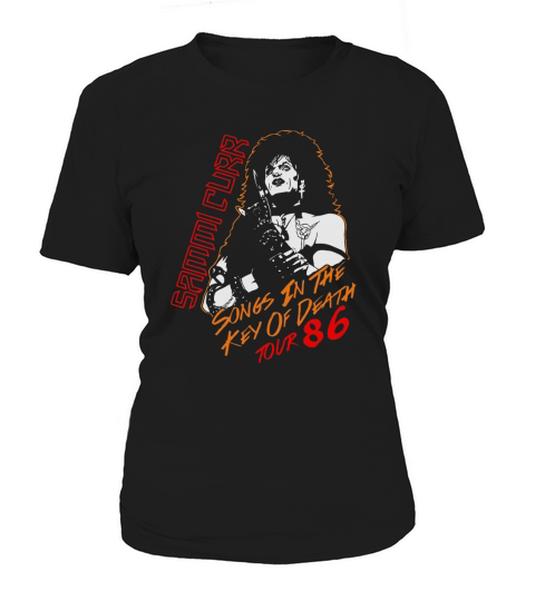 Sammi Curr Trick Or Treat Retro Horror Movie Women's T-Shirt