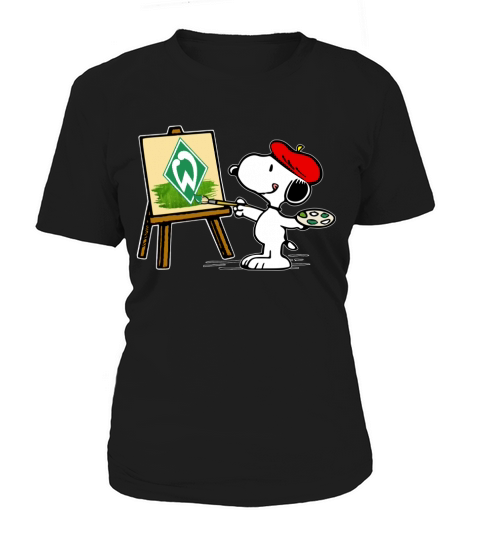 Snoopy drawing Werder Bremen Women's T-Shirt