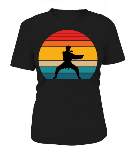 Vintage Retro Karate Women's T-Shirt