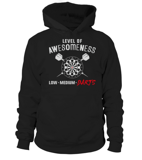 Darts Board Vintage Level Of Hoodie Unisex