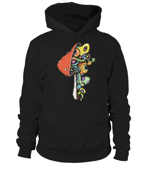 Tee shirt Champignons Monstres Hoodie Unisex