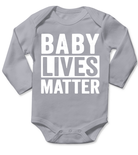Baby lives matter Long Sleeve Baby One-Piece