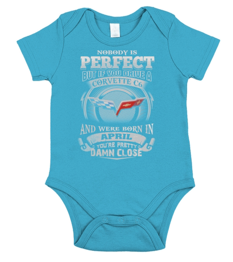 DRIVE A CORVETTE C6 APRIL Short Sleeve Baby One-Piece