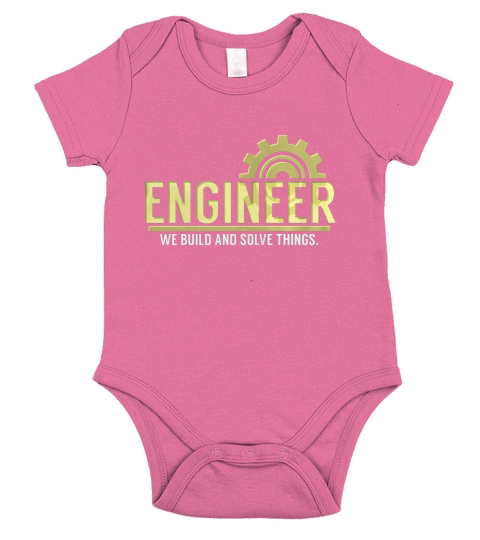 Engineering Tshirt - Engineer Short Sleeve Baby One-Piece