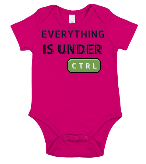 Everything is Under Ctrl Short Sleeve Baby One-Piece