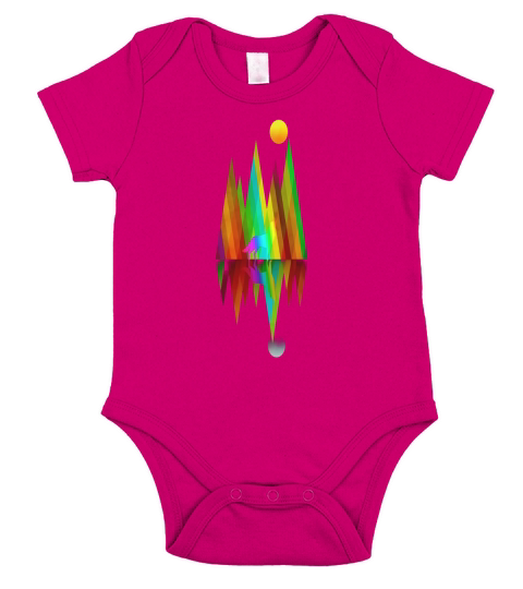prisma color wolf Short Sleeve Baby One-Piece