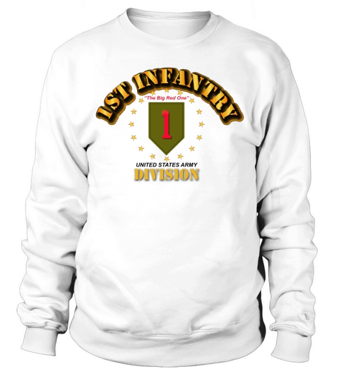 1st infantry division big red one Sweatshirt Unisex