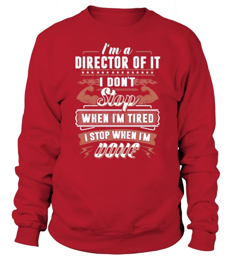 Director Of It Sweatshirt Unisex