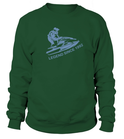 Jet ski vintage 1992 birthday 30 years Sweatshirt Unisex