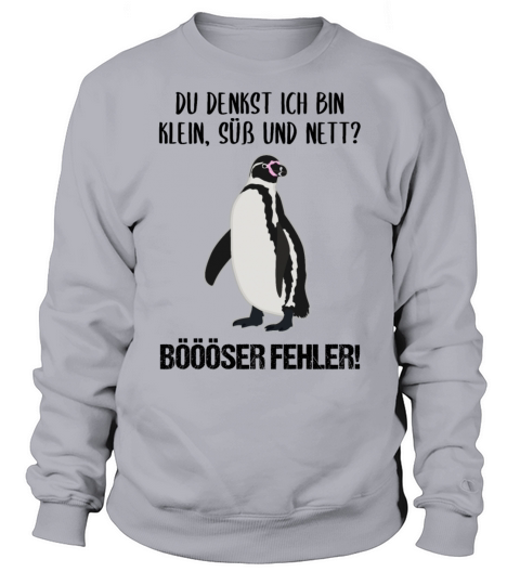 Penguin Small Sweet Nice Funny Quote Gift Sweatshirt Unisex