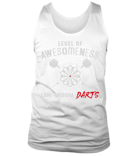 Darts Board Vintage Level Of Tank Top Unisex