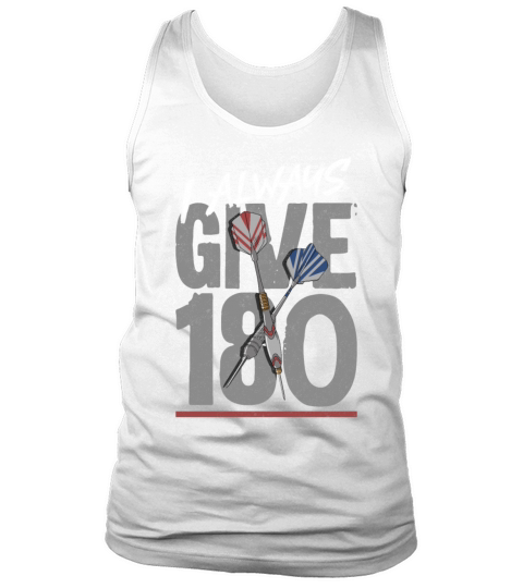 Darts Vintage I Always Give 180 Tank Top Unisex