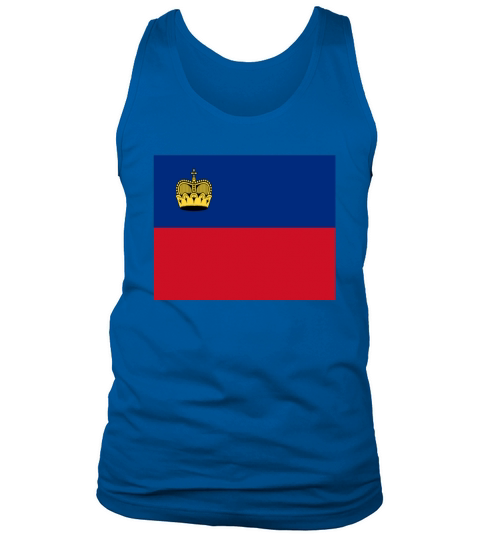 Liechtenstein Flag Tank Top Unisex