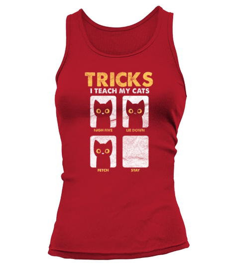 Tricks I Teach My Cats Vintage Tank top Woman