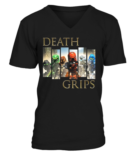 DEATH GRIPS BIONICLE TOA MATA V-Neck T-shirt