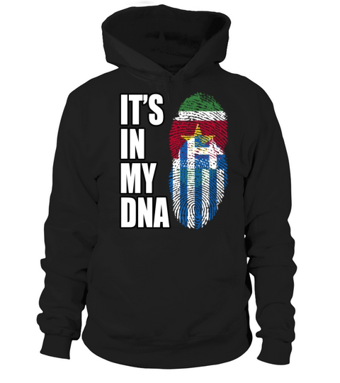 Surinamese And Greek Vintage Heritage DNA Flag Hoodie Unisex