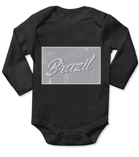 Brazil Long Sleeve Baby One-Piece