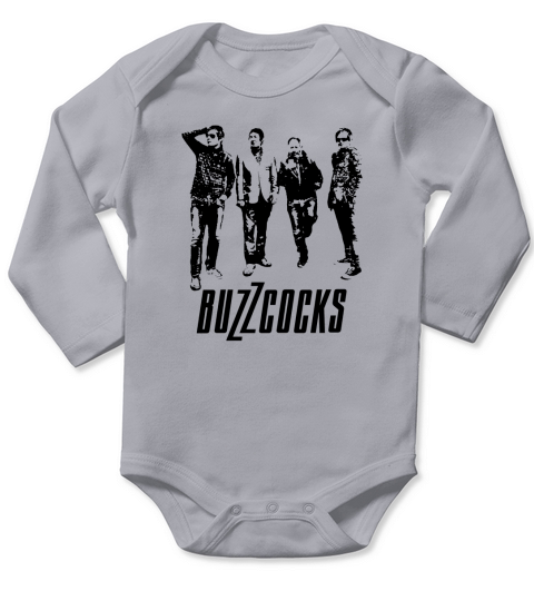 Buzzcocks Band Tshirt Long Sleeve Baby One-Piece