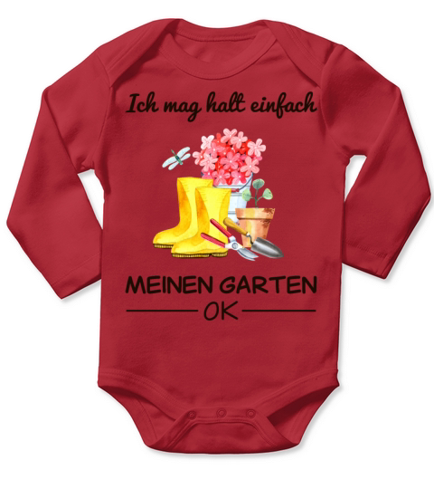 Garden Gardener Hobby Gardener Saying Gift Long Sleeve Baby One-Piece