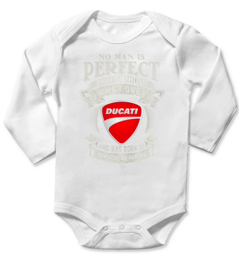 Man Ducati Dezember Long Sleeve Baby One-Piece