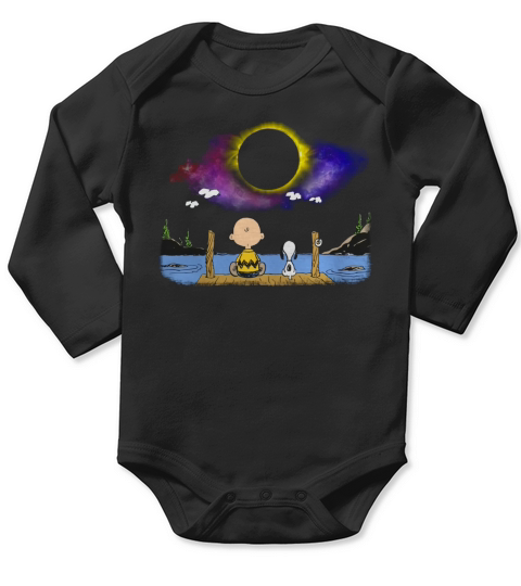 MB Snoopy and Charlie Long Sleeve Baby One-Piece
