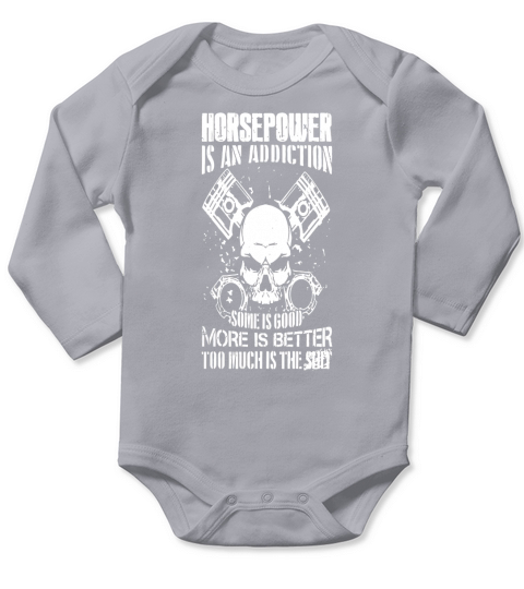 Racing Long Sleeve Baby One-Piece