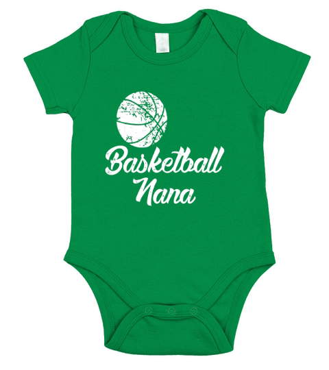 Basketball Nana Cute Funny Player Fan Short Sleeve Baby One-Piece