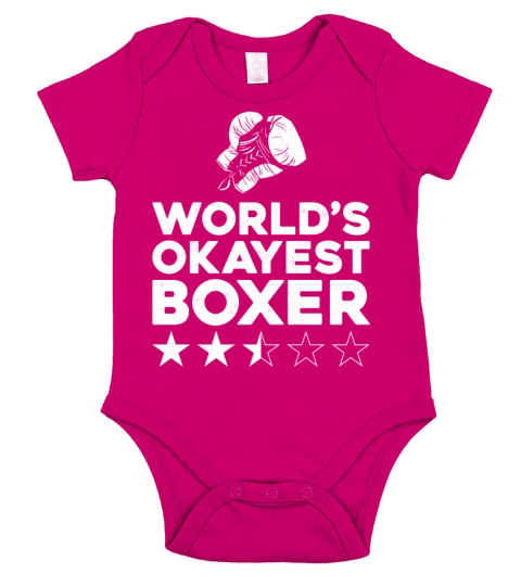 Boxing Gloves Vintage WorldS Short Sleeve Baby One-Piece